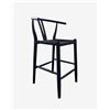 Image 1 : BNIB Moe's - Ventana Counter Stool Black - 24 x 20 x 38 - Retail Price: $639.00 - FG-1018-02