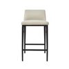 Image 2 : BNIB Moe's - Baron Counter Stool Beige - 17.5 x 20 x 34 - Retail Price: $699.00 - EJ-1031-34