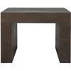 Image 2 : BNIB Moe's - Evander Dining Stool Rustic Brown - 24.5 x 24.5 x 18.75 - Retail Price: $1,249.00 - VL-