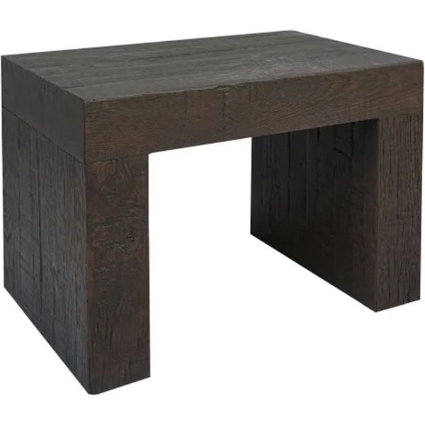 BNIB Moe's - Evander Dining Stool Rustic Brown - 24.5 x 24.5 x 18.75 - Retail Price: $1,249.00 - VL-