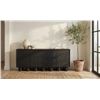 Image 1 : BNIB Moe's - Marcelle Sideboard Black - 83 x 22 x 38 - Retail Price: $6,099.00 - VL-1099-02