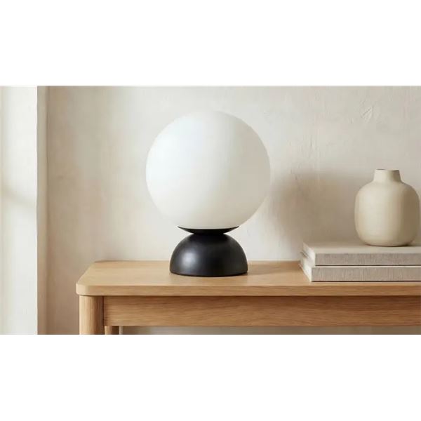 BNIB Moe's - Ovi Table Lamp Black - 5.9 x 5.9 x 7.9 - Retail Price: $159.00 - EL-1004-02