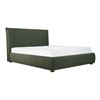 Image 1 : BNIB Moe's - Luzon King Bed Deep Forest - 85.5 x 88.5 x 45.5 - Retail Price: $3,599.00 - RN-1130-27-