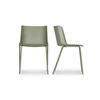 Image 4 : New Moe's - Silla Outdoor Dining Chair Sage Green-Set Of Two - 18.5 x 20.5 x 31