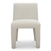 Image 2 : New Moe's - Verona Outdoor Dining Chair Cream - 21.6 x 28 x 32.6 - Retail Price: $1,644.99 - AZ-100