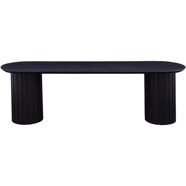 BNIB Moe's - Povera Dining Bench Black - 59 x 16 x 18 - Retail Price: $1,349.00 - JD-1053-02-0