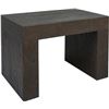Image 1 : BNIB Moe's - Evander Dining Stool Rustic Brown - 24.5 x 24.5 x 18.75 - Retail Price: $1,249.00 - VL-