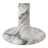 Image 2 : BNIB Moe's - East Candle Holder Tall Brown Torrent Marble - 4 x 4 x 5.5 - Retail Price: $59.00 - GK-
