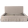 Image 3 : NEW Moe's - Maren Queen Bed Beige - 70 x 92 x 45.3 - Retail Price: $3,199.00 - OA-1015-34-0