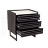 Image 2 : BNIB Moe's - Paloma 3 Drawer Nightstand - 18 x 28 x 30 - Retail Price: $1,649.00 - JD-1058-07-0