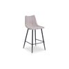 Image 5 : BNIB Moe's - Alibi Bar Stool Performance Fabric Beige-Set Of Two - 17.7 x 20 x 40.9 - Retail Price: