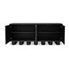 Image 4 : BNIB Moe's - Marcelle Sideboard Black - 83 x 22 x 38 - Retail Price: $6,099.00 - VL-1099-02