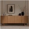 Image 3 : NEW Moe's - Madison Sideboard Natural - 94 x 20 x 33 - Retail Price: $7,089.00 - VL-1108-24