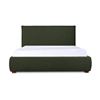 Image 2 : BNIB Moe's - Luzon King Bed Deep Forest - 85.5 x 88.5 x 45.5 - Retail Price: $3,599.00 - RN-1130-27-