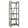 Image 2 : BNIB - Side Pier/Bookcase Grey - 18.75 x 9.25 x 80.25 - Retail Price: $529.99 - VF-15260-S