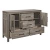 Image 2 : BNIB - Server Grey - 50 x 18.5 x 34.5H - Retail Price: $1,029.99 - VF1526-40