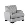 Image 1 : BNIB - Chair Grey Corduroy - 39 x 35.75 x 35.75 - Retail Price: $799.00 - VF-99083GY-1