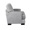 Image 3 : BNIB - Chair Grey Corduroy - 39 x 35.75 x 35.75 - Retail Price: $799.00 - VF-99083GY-1