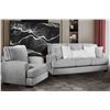 Image 3 : BNIB - Sofa Grey Corduroy - 87 x 35.75 x 35.75 - Retail Price: $1,399.00 - VF-99083GY-3