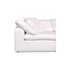 Image 2 : BNIB - Moe's Clay 2-Piece Modular Sofa Performance Fabric - White - Retails: $4599