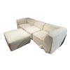Image 1 : New - Moe's Isla 4-Piece Modular sectional - Beige - 2 corners, slipper and ottoman