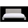 Image 1 : BNIB Sunday's - Lunar King Bed Silver - 83 x 90 x 43 - Retail Price: $2,150.00 - BED-RN-030-040-0