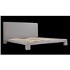 Image 4 : BNIB Sunday's - Lunar King Bed Silver - 83 x 90 x 43 - Retail Price: $2,150.00 - BED-RN-030-040-0