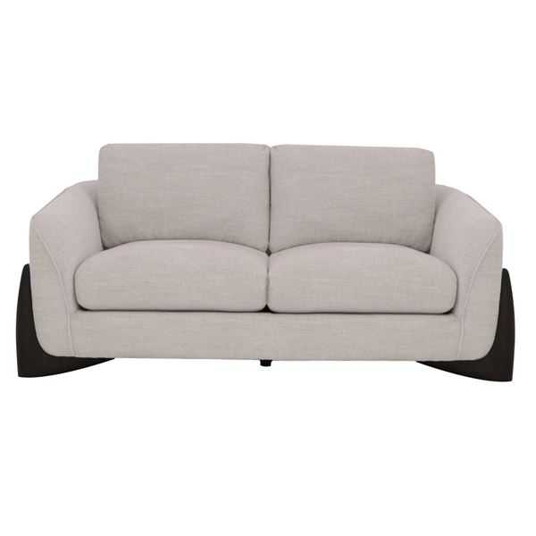 BNIB - Crosby Loveseat - Taupe Fabric - Retail Price: $3,119