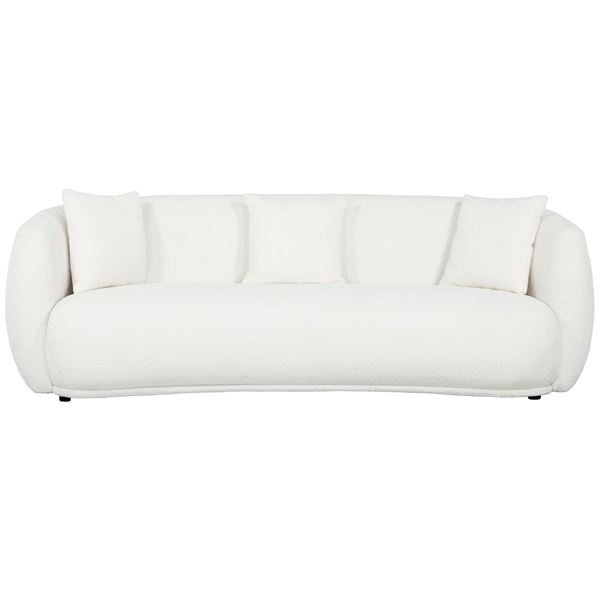 New - Diana Sofa White - Retail Price: $3243 - H30" x W86" x D34"