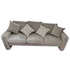 Image 1 : New - 3-Seater Sofa Beige, H25" x W88" x D37"