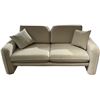 Image 1 : New - Loveseat Beige, H25" x W74" x 37"