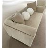 Image 3 : New - Loveseat Oat - Retail Price: $2,468 - H26" x W65" x D33
