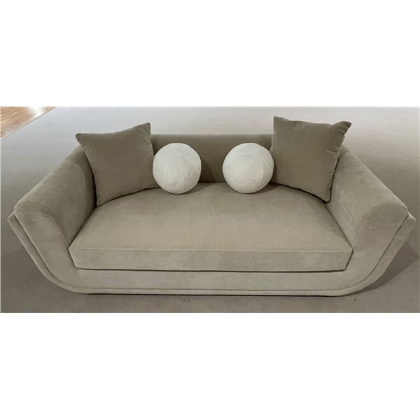 New - Loveseat Oat - Retail Price: $2,468 - H26" x W65" x D33