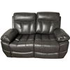 Image 1 : New  - Power Reclining Loveseat Grey - Retail Price: $2,469, H39" x W64" x D31"