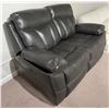 Image 2 : New  - Power Reclining Loveseat Grey - Retail Price: $2,469, H39" x W64" x D31"