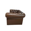Image 3 : New - Leather Chair-Fiero Chestnut-Buckingham - Retail Price: $2079, H27" x W44" x D36"