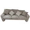 Image 1 : BNIB - 3-Seater Sofa Beige, H25" x W88" x D37"