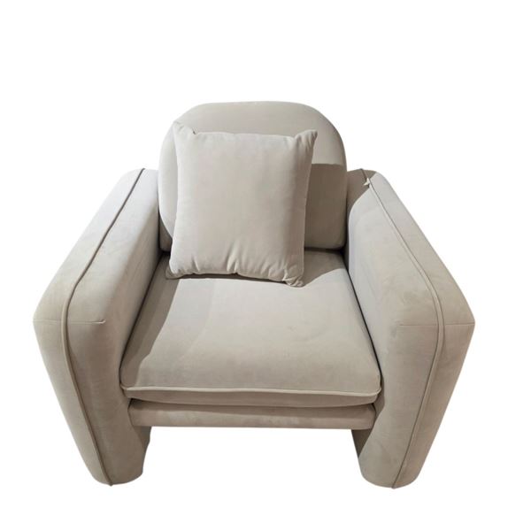 BNIB - Chair Beige, H25" x W38" x D37"