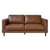 Image 2 : BNIB - Hampton Fiero Tan Loveseat - Retail Price: $1819 - 34"h x 61"w x 37"d