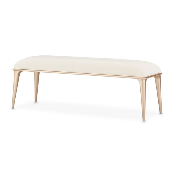 New - Michael Amini - LA RACHELLE - BEDROOM BENCH - $1,098.00 - 52" L x 16" D x 23" H