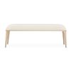 Image 2 : New - Michael Amini - LA RACHELLE - BEDROOM BENCH - $1,098.00 - 52" L x 16" D x 23" H