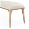 Image 5 : New - Michael Amini - LA RACHELLE - BEDROOM BENCH - $1,098.00 - 52" L x 16" D x 23" H