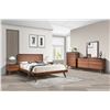 Image 2 : BNIB - JAG's - ALPHA - WALNUT - DOUBLE PANEL BED - $898.00 - 54" W x 75" L x 52" H