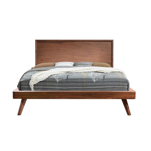 BNIB - JAG's - ALPHA - WALNUT - DOUBLE PANEL BED - $898.00 - 54" W x 75" L x 52" H