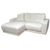Image 1 : New - JAG's - STRATUS - WHITE FABRIC - 2PC POWER SECTIONAL (LAFC) - $3,498.00 - 92" L x 67" L