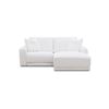 Image 1 : BNIB - JAG's - STRATUS - WHITE FABRIC - 2PC POWER SECTIONAL (RAFC) - $3498.00 - 92" L x 67" L
