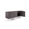 Image 3 : BNIB - JAG's - ALEXA - GREY CABINET - $2,198.00 - 79" W x 20" D x 28" H