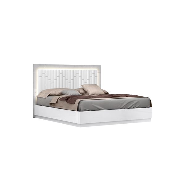 BNIB - Livello Home - ASTRO WHITE - STORAGE KING BED - $2,198.00 - 81" W x 84" L x 50" H