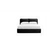 Image 2 : BNIB - Mobital - Continental - QUEEN BED - BLACK BOUCLE - $2,698.00 - 69" W x 91" L x 38" H