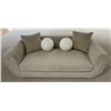 Image 2 : New - Loveseat Oat - Retail Price: $2,468 - H26" x W65" x D33"